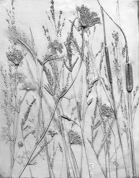 three-dimensional physical painting texture