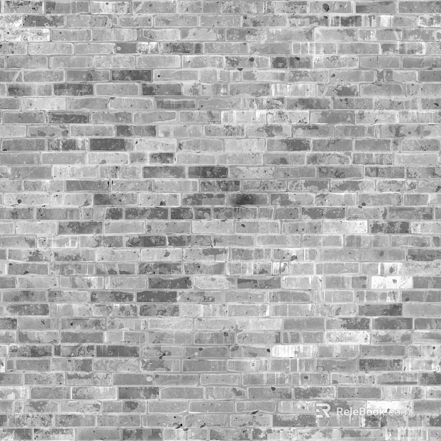 Brick wall gray wall tile texture