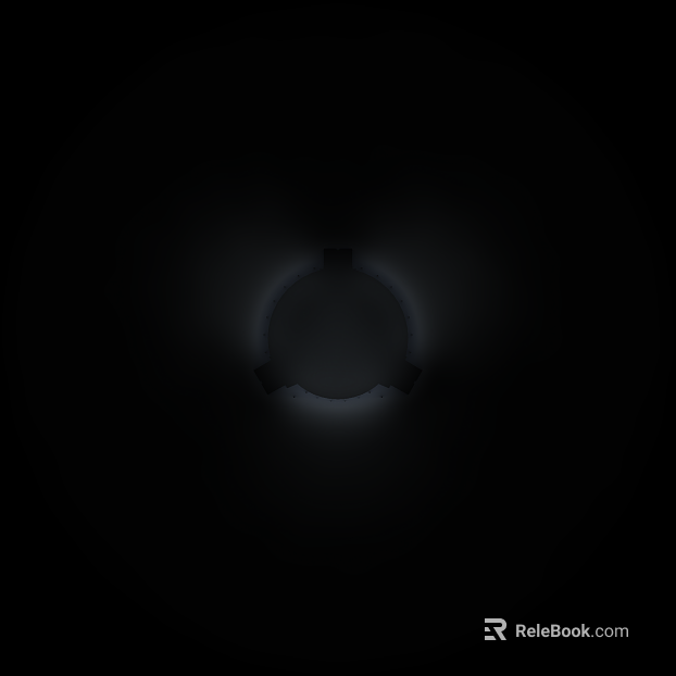 Dark Gray Ring Black and White Bump Map texture