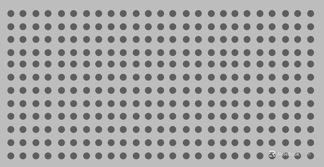 Perforated plate texture