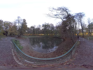 Autumn Leisure Park Lakes HDR texture (ID:ffabg03641)