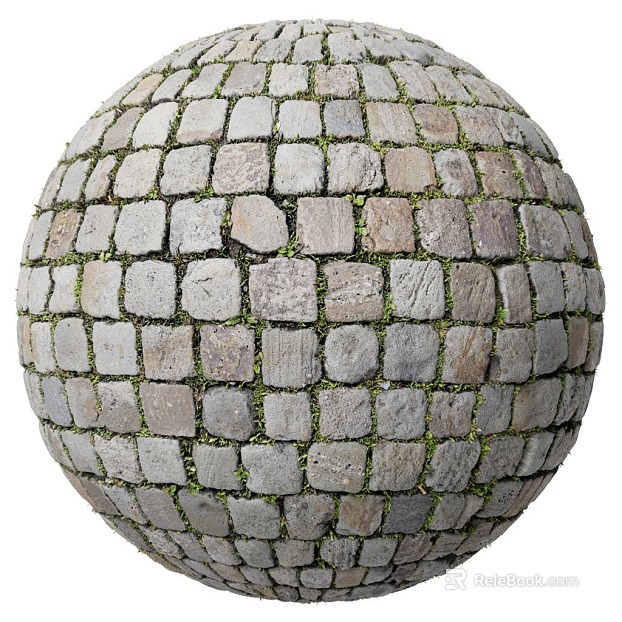 Stone Paving PBR texture