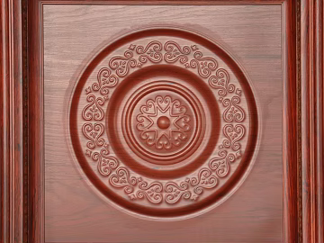 Wood Carved Hedgehog Purple texture (ID:ffagg71066)