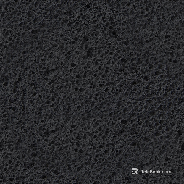 Black hole stone black color limestone seamless texture