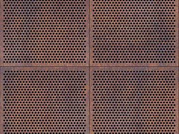 Perforated plate texture (ID:ffaef9177)