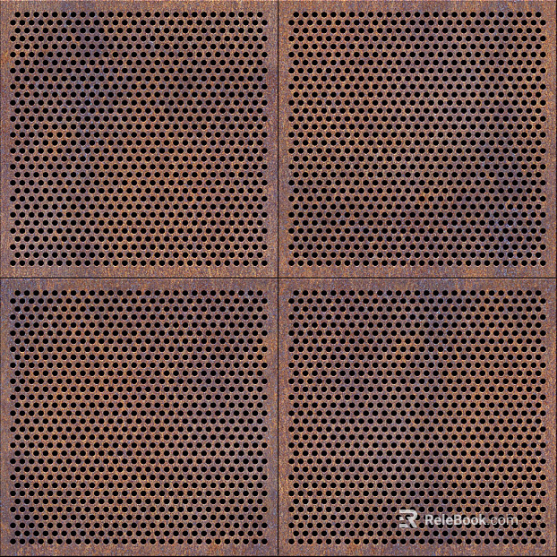 Perforated plate texture