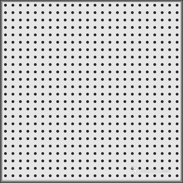 Perforated plate texture