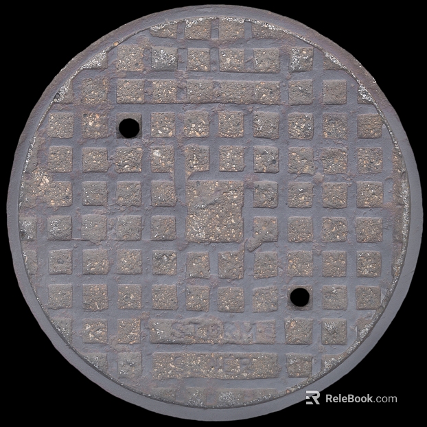 manhole cover texture