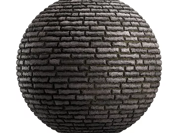 Brick wall PBR texture (ID:ffach928844)