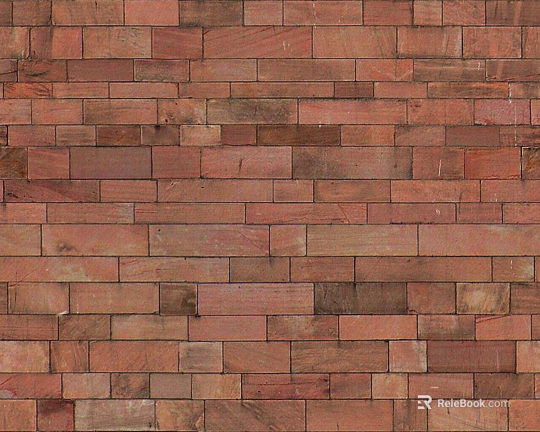 Red-brown brick wall exterior wall building materials texture