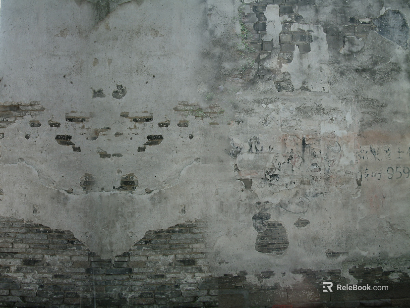 Cement wall texture