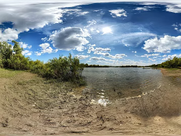 Outdoor Lake Daytime HDR texture (ID:ffach247806)