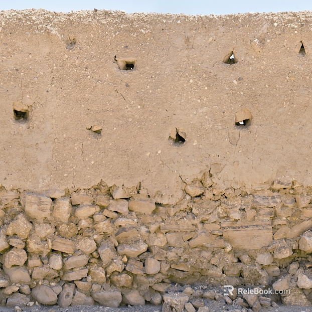Mud wall texture
