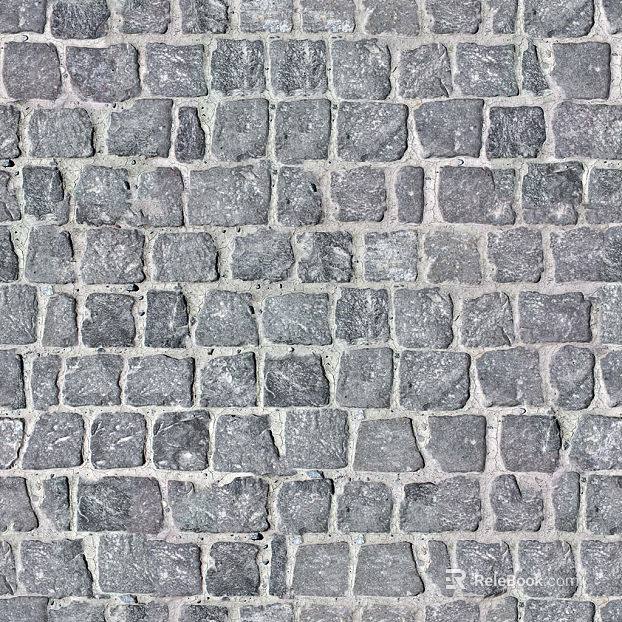 Grey old square parquet floor tile sidewalk road ground street square paving texture