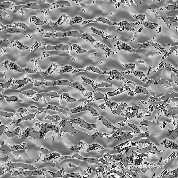 water corrugated metal texture