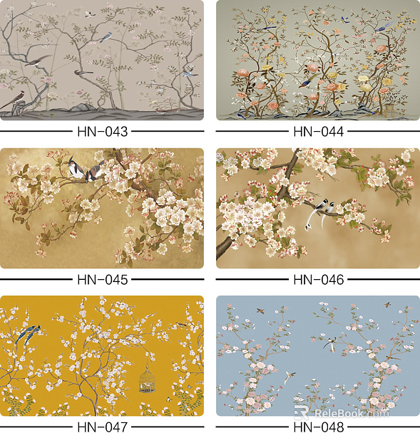 animal and plant pattern texture