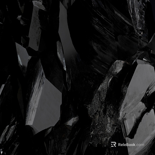 Black gray ore background decoration texture