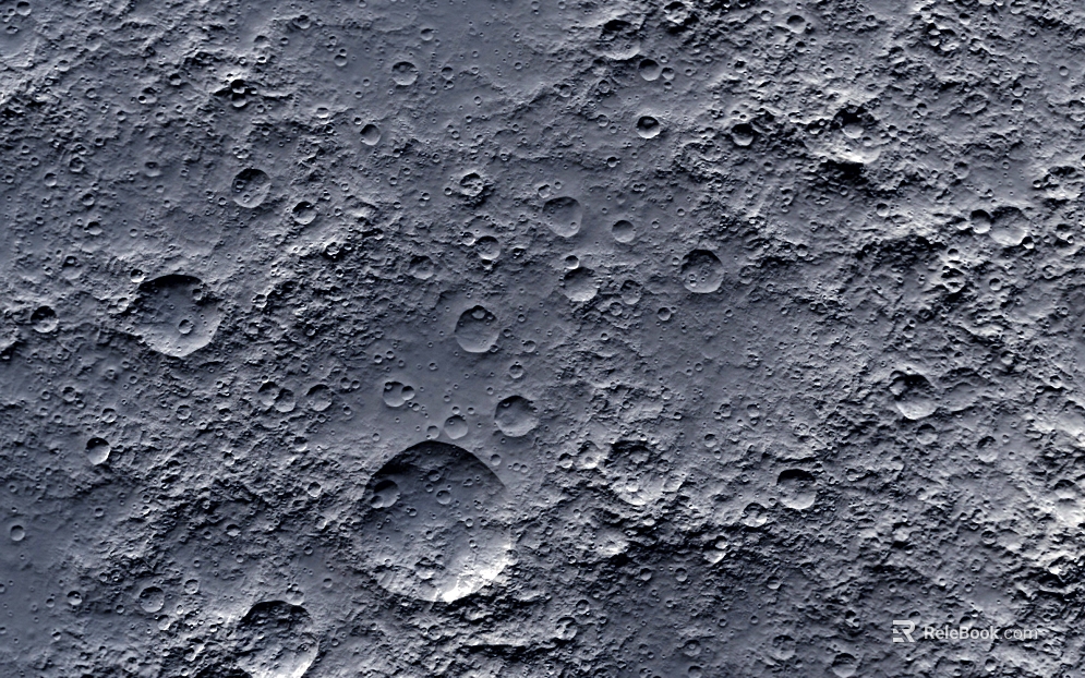 surface of the moon texture