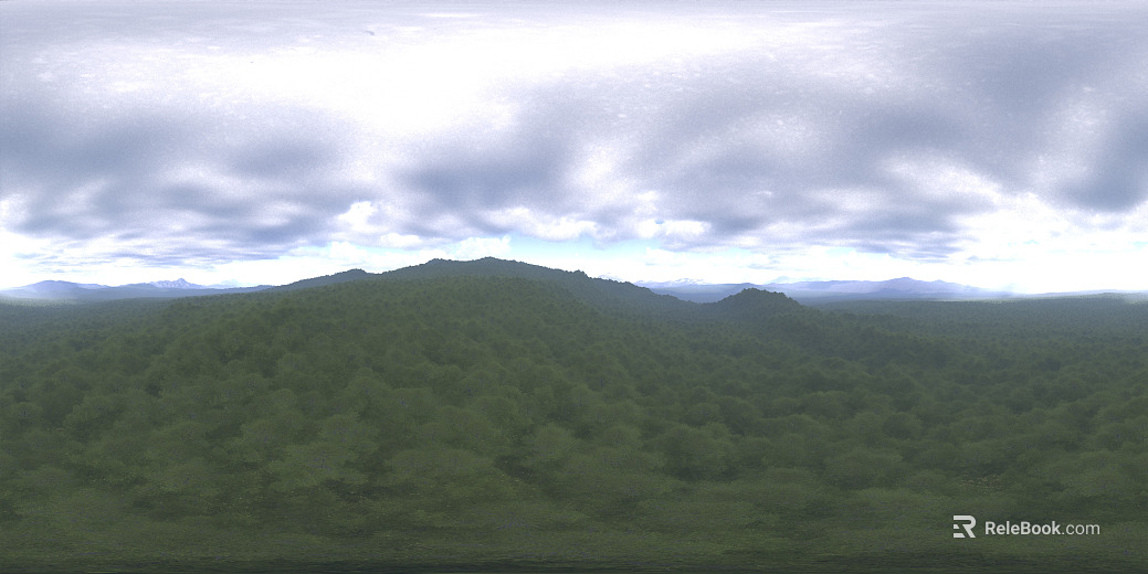 HDR Sky Mountain texture