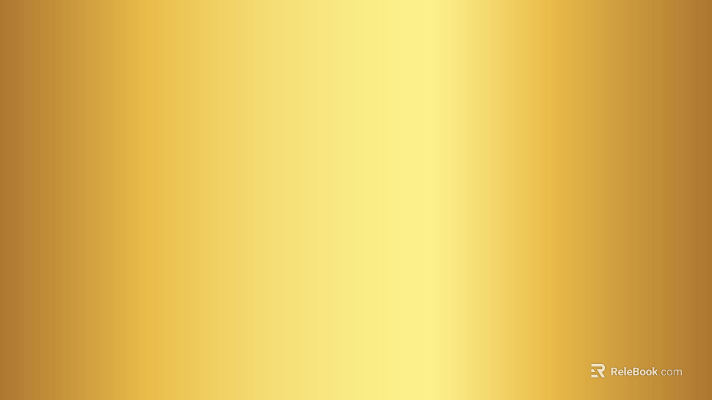 Metallic gold-tone brushed metal texture