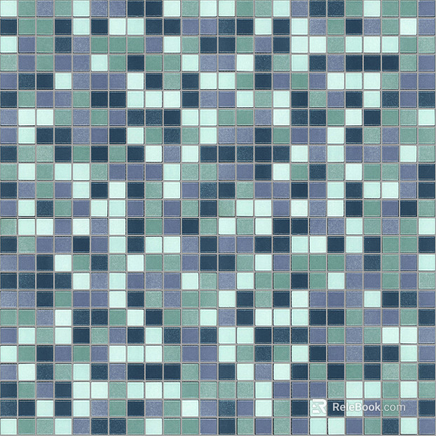 Mosaic Ceramic Map texture