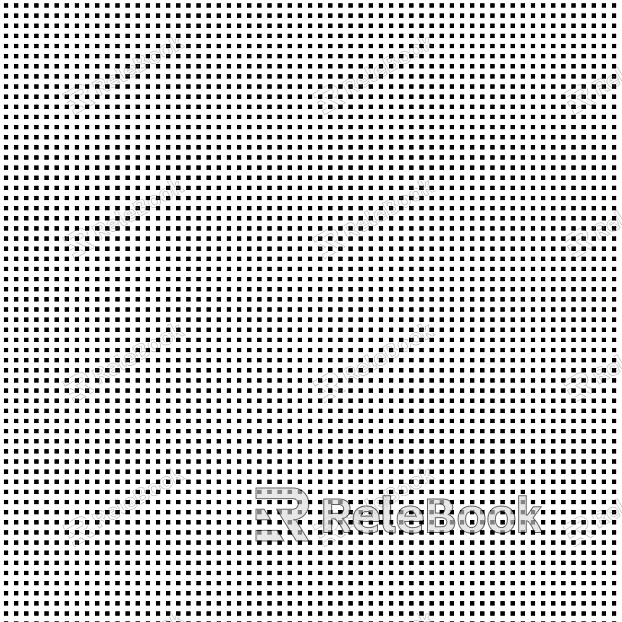 Perforated plate metal texture