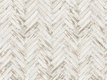 White parquet wood composite floor 3d model