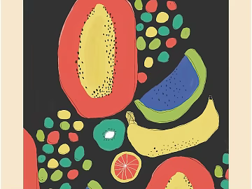 cartoon painting texture (ID:ffabg32487)