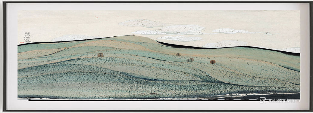 abstract painting texture