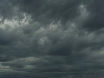 Dark dark clouds, cloudy sky, storm disaster coming texture (ID:ffach829870)