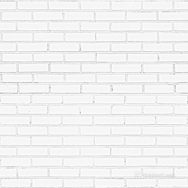 Brick wall super white brick seamless texture