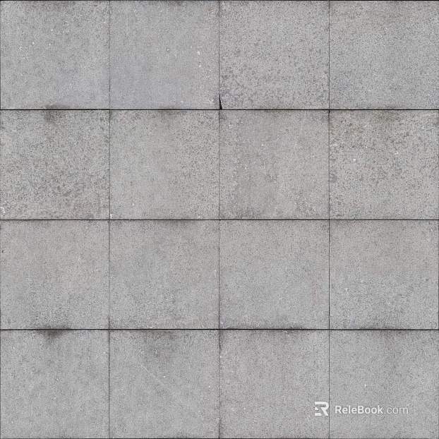 Gray cement brick indoor and outdoor ground texture
