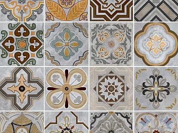 Tile Bohemian Style texture (ID:ffaeg83614)