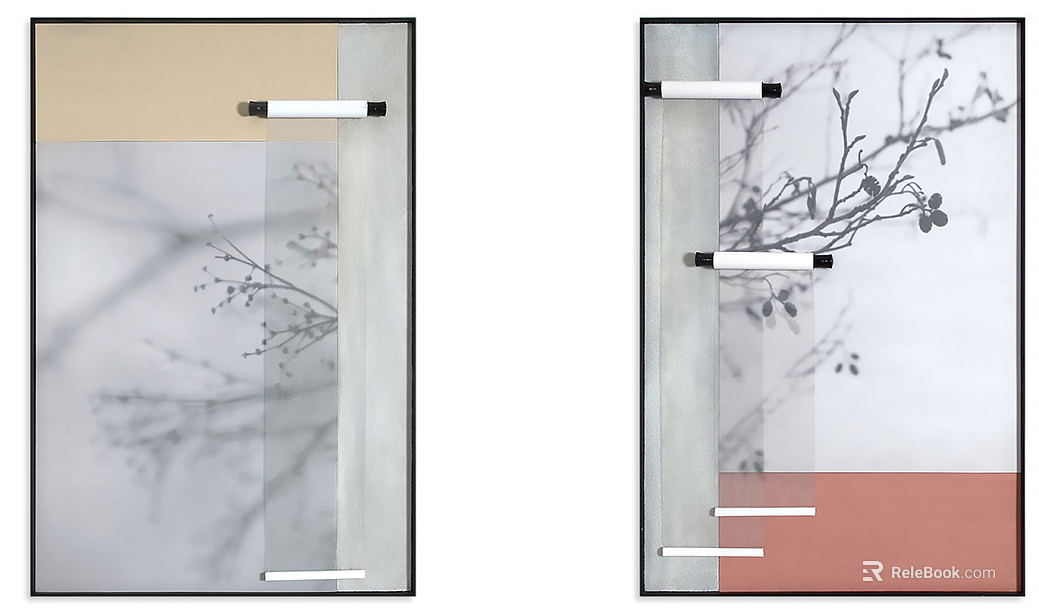 Plant painting texture