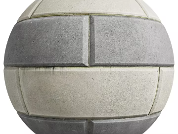 Brick wall PBR texture (ID:ffach447481)