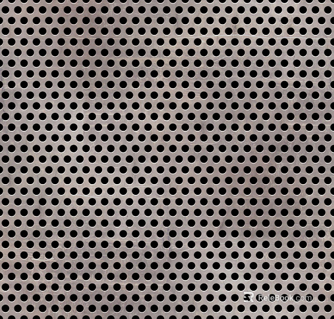 Perforated plate texture