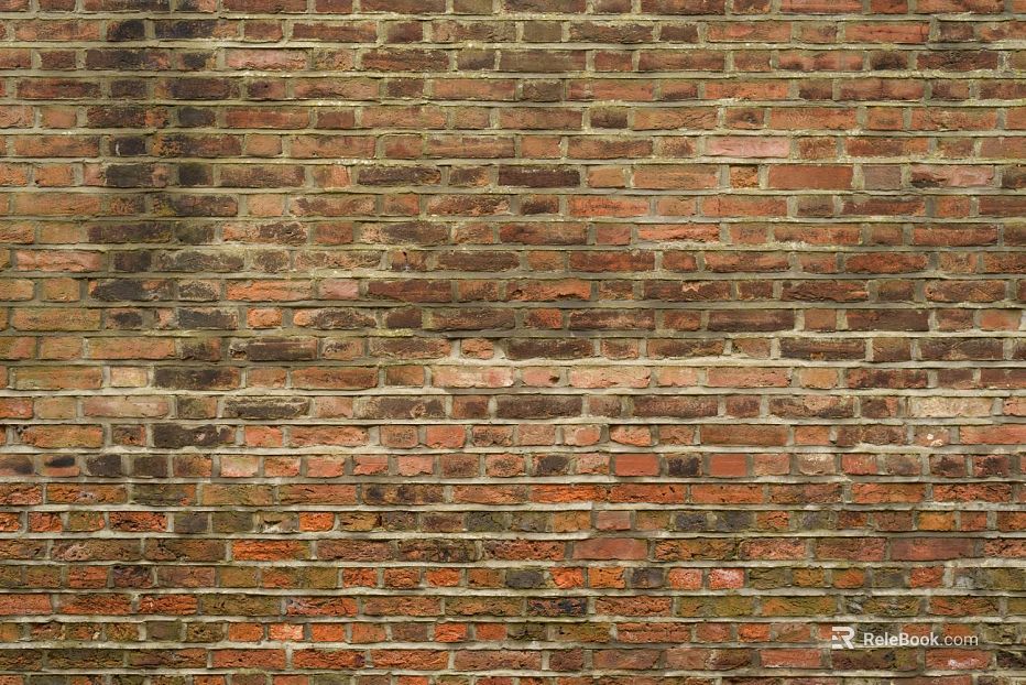 brick wall faucet red brick texture