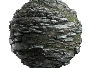 Rock PBR texture (ID:ffach305844)