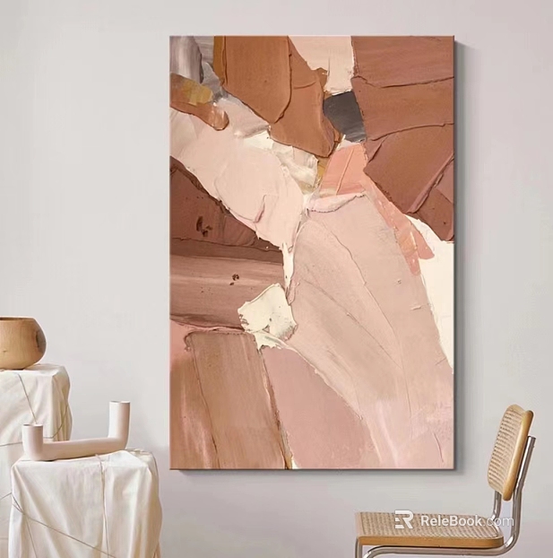 three-dimensional physical painting texture