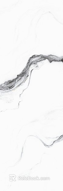 Shunhui ceramic tile marble ink pattern black and white marble texture