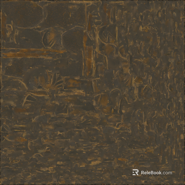 Dark Brown Golden Luxury Stone Interior Wall texture