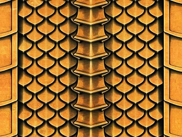 Bronze metallic scale wall decoration texture (ID:ffaeh667861)