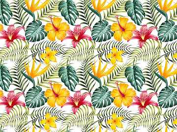 Even grain European palm plantain plant branches and leaves background texture (ID:ffach982606)