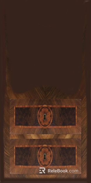Dark brown wood parquet door decoration texture