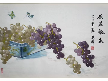 Plant painting texture (ID:ffajh224767)
