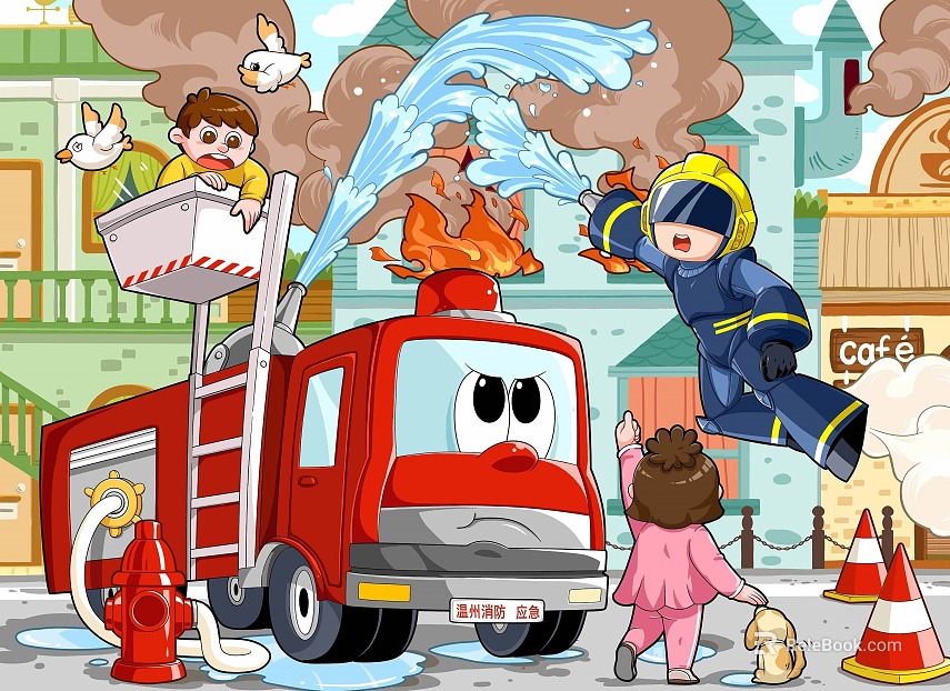 cartoon painting texture