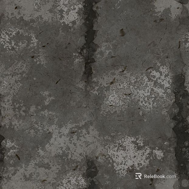 Dark gray cement walls and floors texture