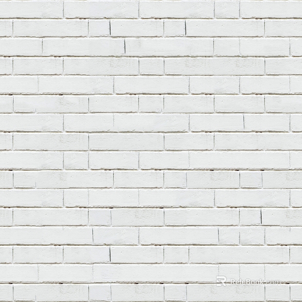 White stone brick wall texture
