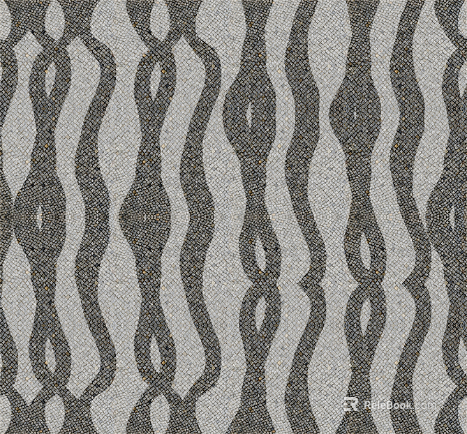 wavy rattle texture