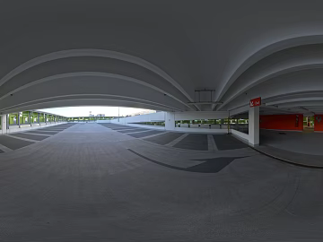Modern indoor parking day HDR texture (ID:ffach834946)